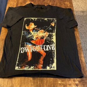 Vintage 90s Brockum Worldwide DWIGHTLIVE tshirt size L